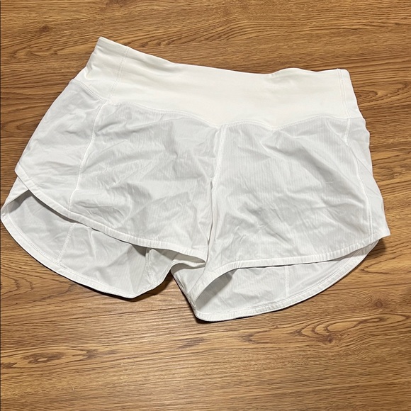 lululemon athletica Pants - lululemon athletica White Athletic Shorts